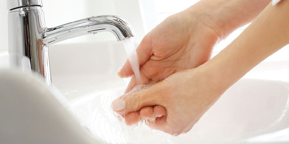 Yuk Cuci Tangan Dengan Sabun Sebelum Berwudu