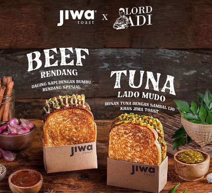 Kolaborasi Jiwa Toast Dan Lord Adi Hadirkan Menu Spesial ‘Indonesia Toast Series’