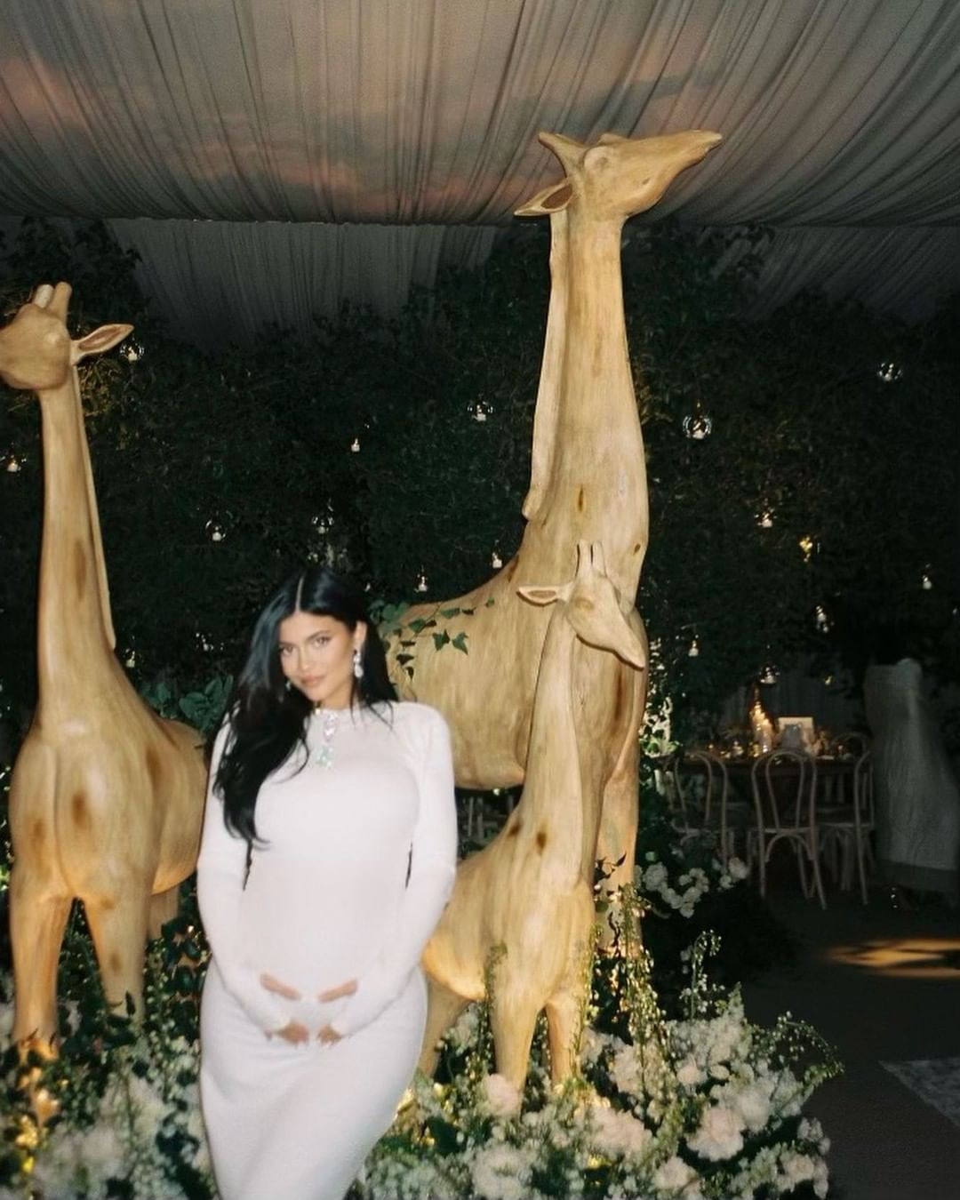 Kylie Jenner Adakan Baby Shower Anak Kedua Bertema Jerapah