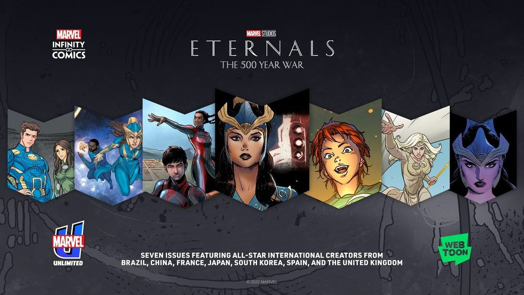 Rilis Januari 2022, Marvel Umumkan Seri Komik Eternals Terbaru