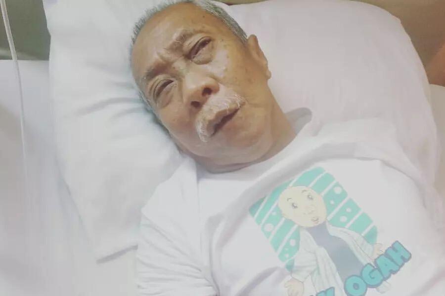 Kondisi Kesehatan Menurun, Pak Ogah Kembali Masuk Rumah Sakit