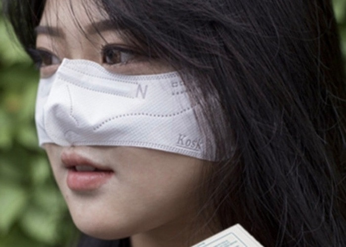 Antimainstream! Korea Selatan Jual Masker Hidung tuk Digunakan Saat Makan
