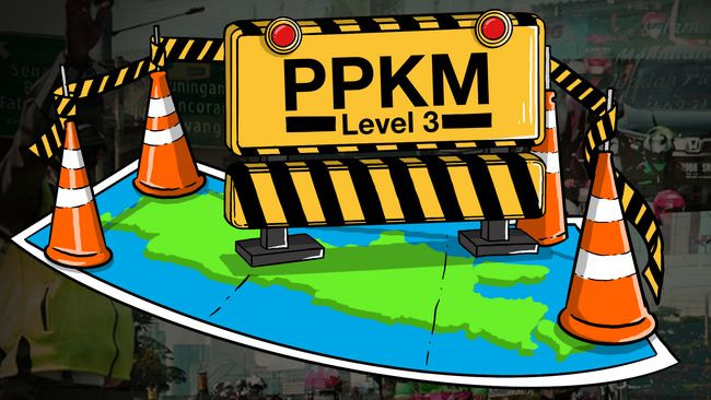 Terjadi Lonjakan Kasus Covid-19, Begini Aturan Terbaru PPKM Level 3