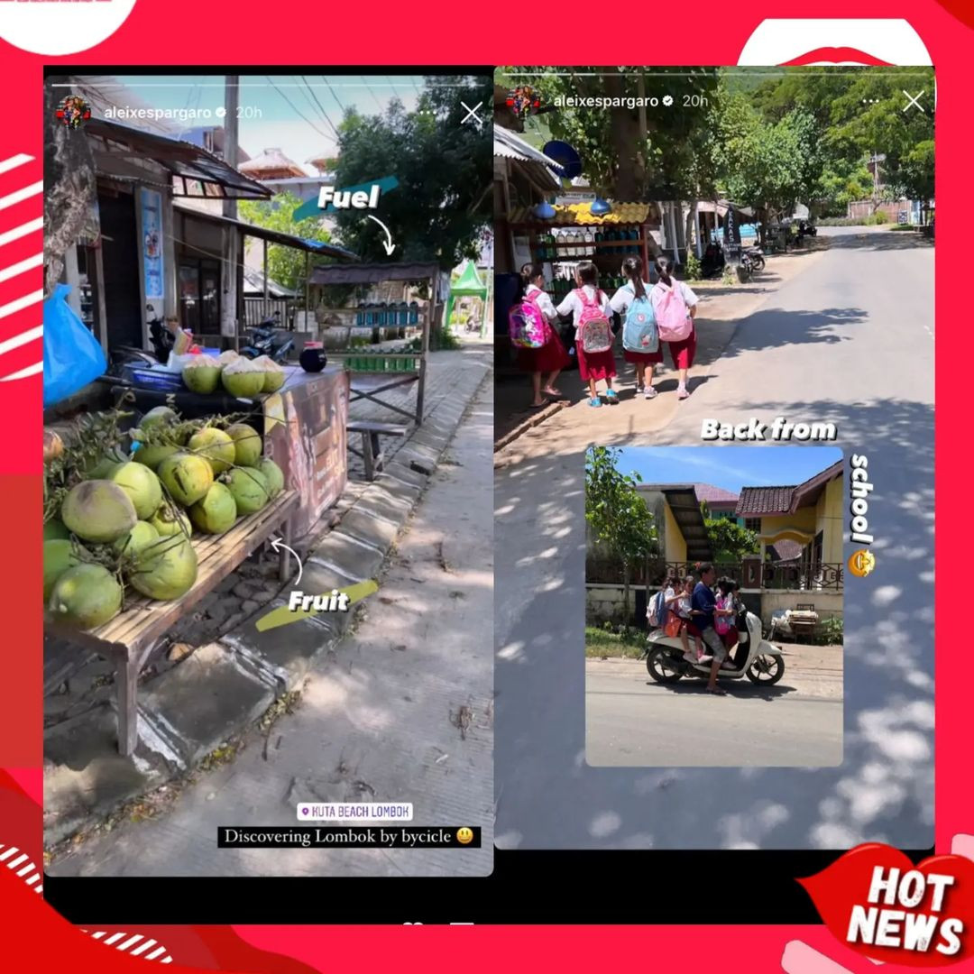 Terheran-heran, Pembalap MotoGP Aleix Espargaro Posting Keseharian Orang Indonesia