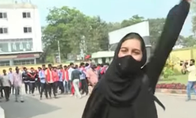 Muskan Khan, Wanita Muslim Tantang Aksi Pelarangan Penggunaan Hijab di India