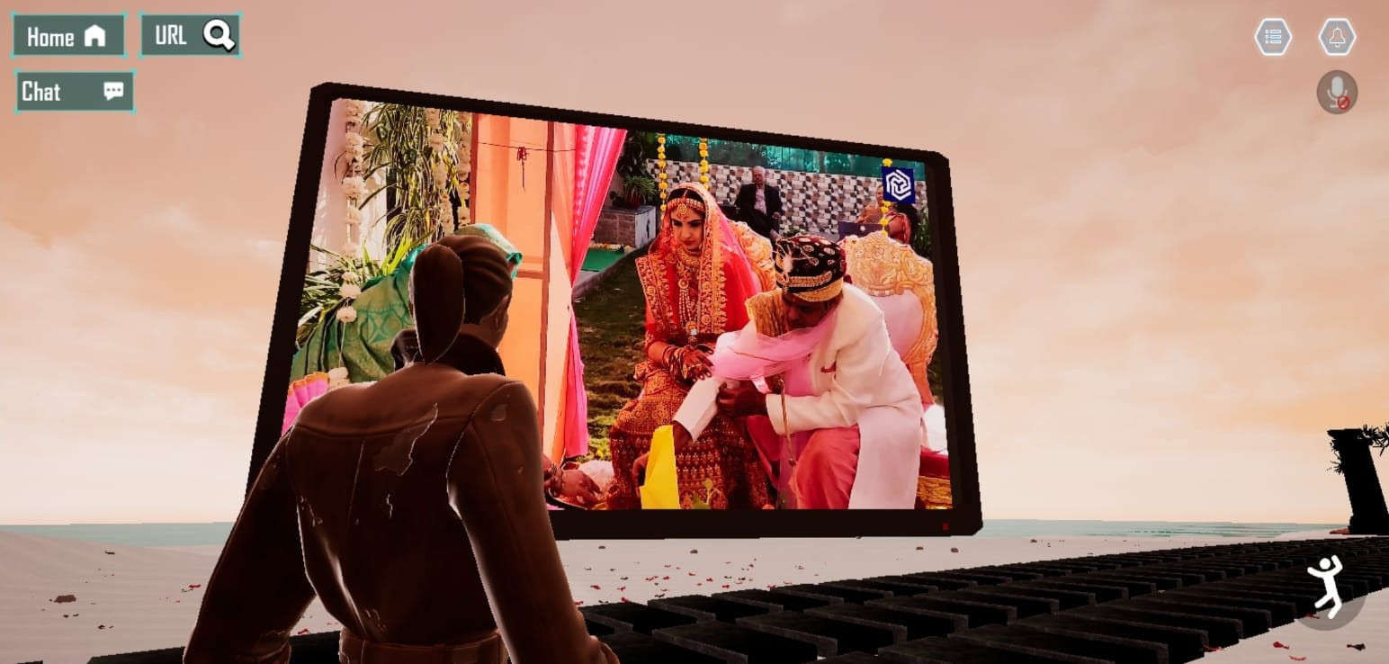Kenalan Secara Virtual, Pasangan India Pertama Ini Menikah Di Metaverse