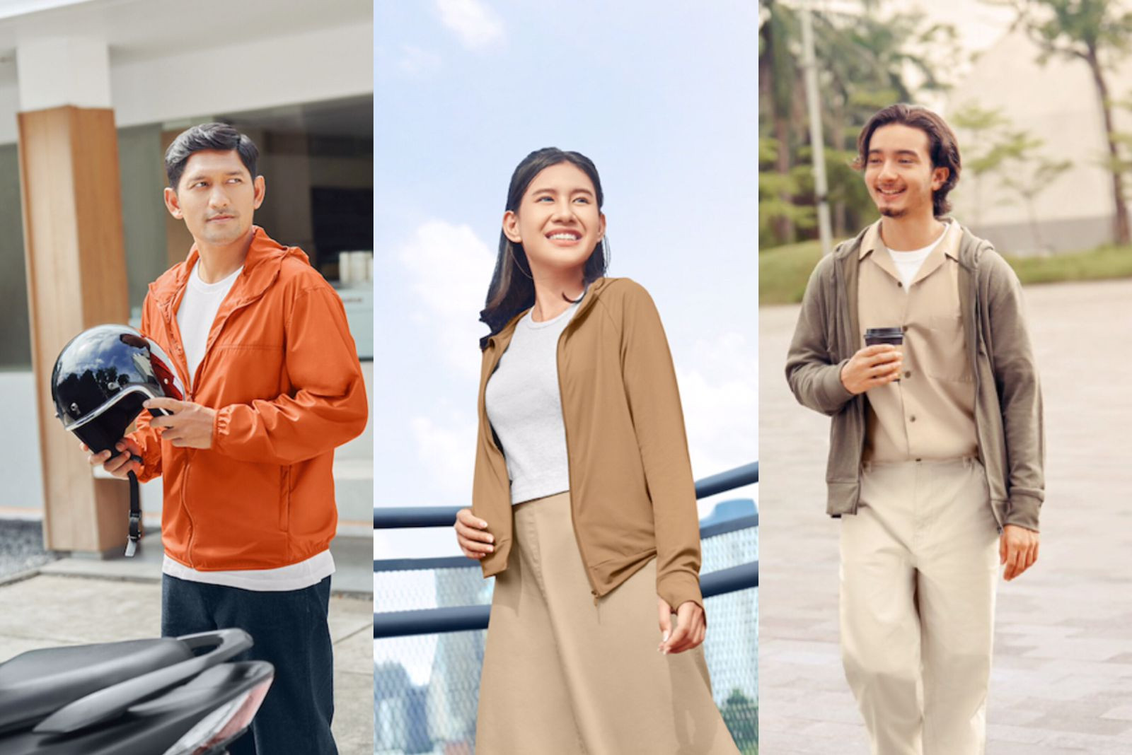 Halau Sinar UV, UNIQLO UV Protection Bebaskan Aktivitas di Bawah Matahari