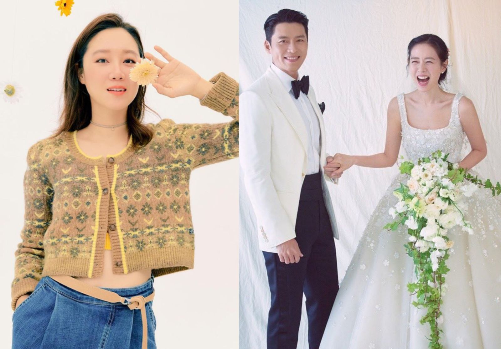 Siap-Siap Nyusul, Gong Hyo Jin Dapat Buket Bunga Pernikahan Son Ye Jin