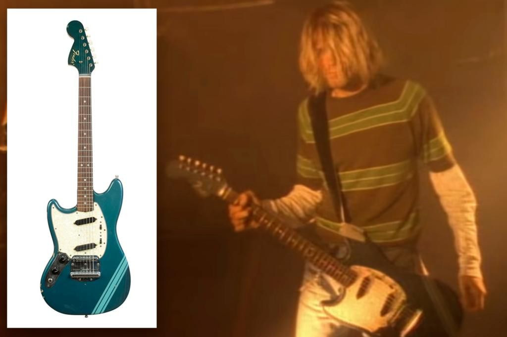 Gitar Mendiang Kurt Cobain Laku Dengan Harga Fantastis Rp64 Miliar