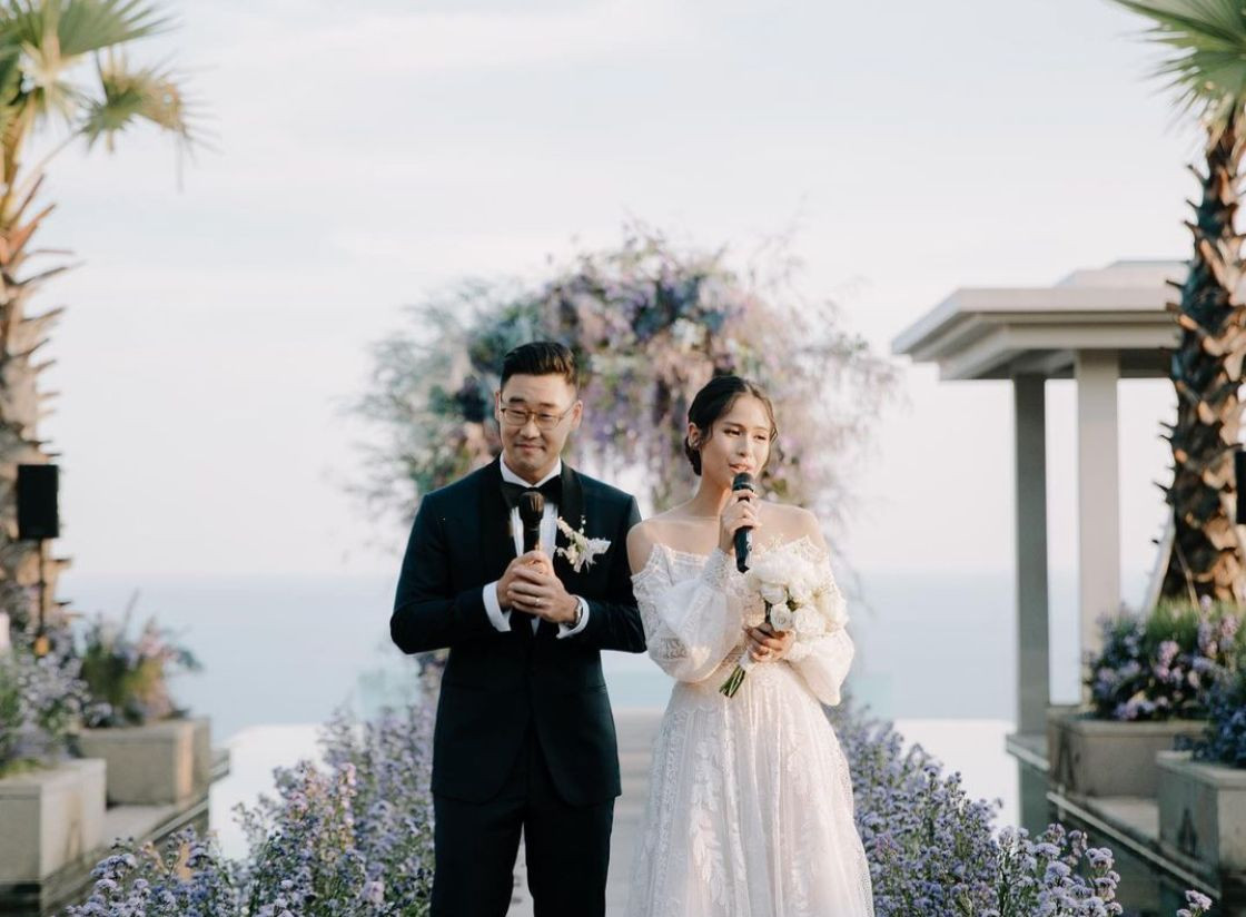 Pasangan Maudy Ayunda Dan Sang Suami Kembali Gelar Resepsi Pernikahan Di Bali