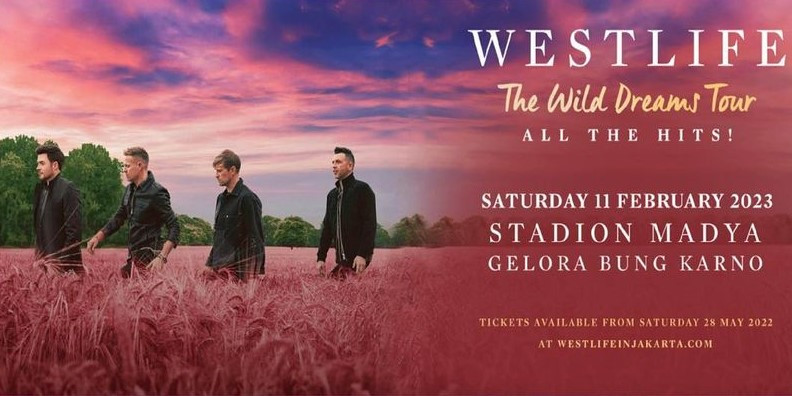 Sold Out! 20 Ribu Tiket Konser Westlife "The Wild Dreams Tour" Ludes Terjual
