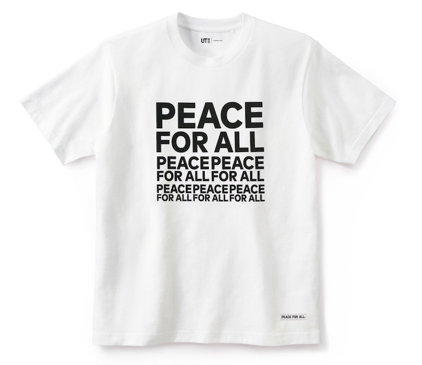 Dukung Perdamaian, Uniqlo Luncurkan Proyek T-Shirt Amal Peace For All