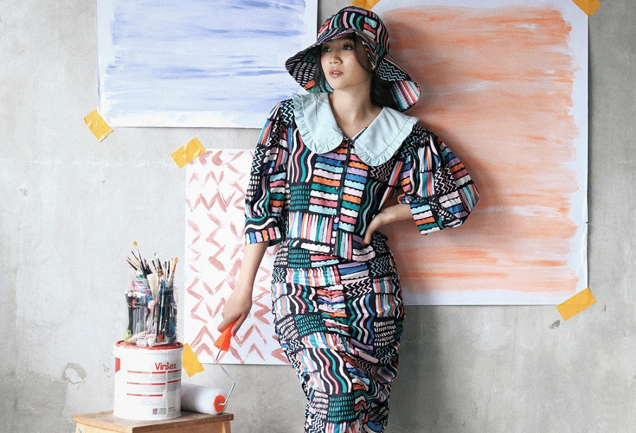Febby Rastanty Kolaborasi Dengan Calla The Label, Rilis Koleksi Fesyen Ramah Lingkungan