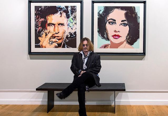Jual Koleksi Seni, Johnny Depp Kumpulkan Lebih Dari Rp54 Miliar