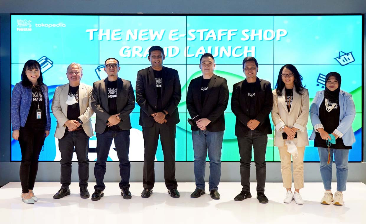 Nestlé Indonesia Gandeng Tokopedia Luncurkan E-Staff Shop