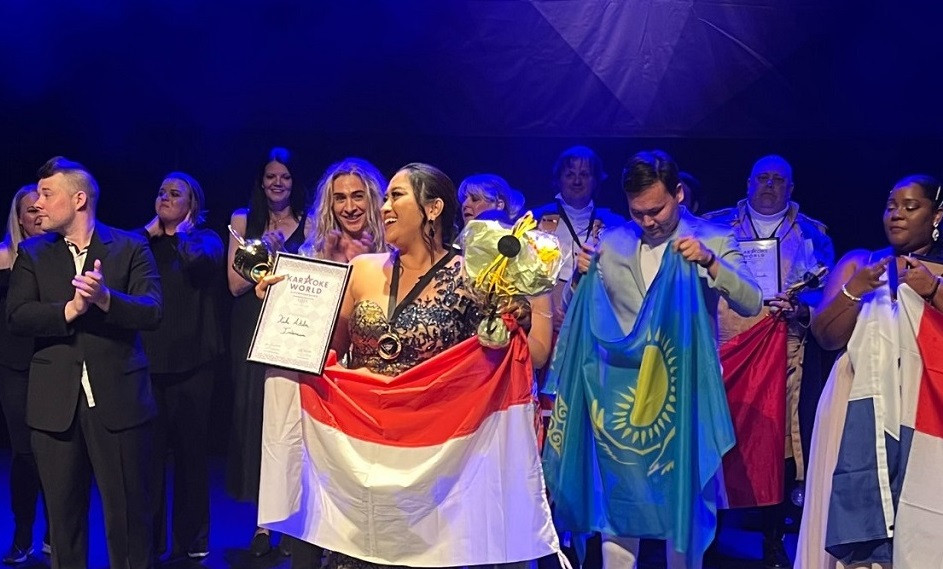 Bangga! Indonesia Juara 1 Lomba Karoke Dunia