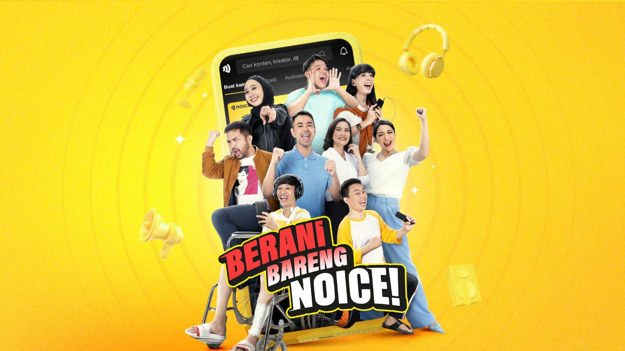 Kampanye ‘Berani Bareng Noice’ Dorong Pendengar dan Konten Kreator Berani Bersuara