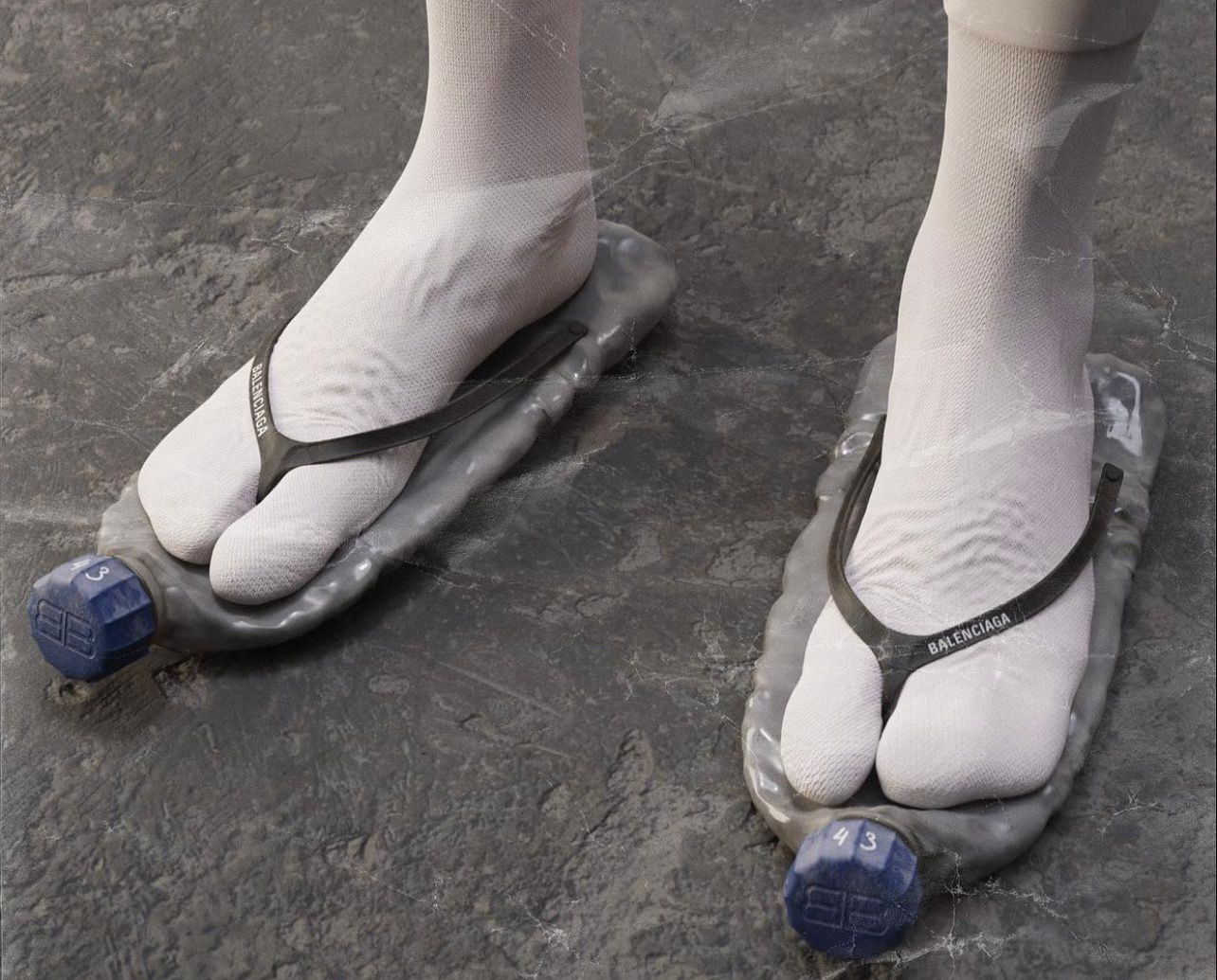Balenciaga Kembali Viral, Kali Ini Karena Sandal Jepit Dari Botol Plastik