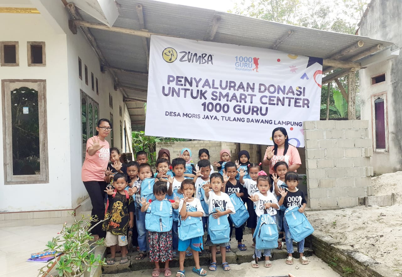 Komunitas Zumba® Indonesia Galang Donasi Untuk Pembangunan Smart Center Anak-Anak Lampung