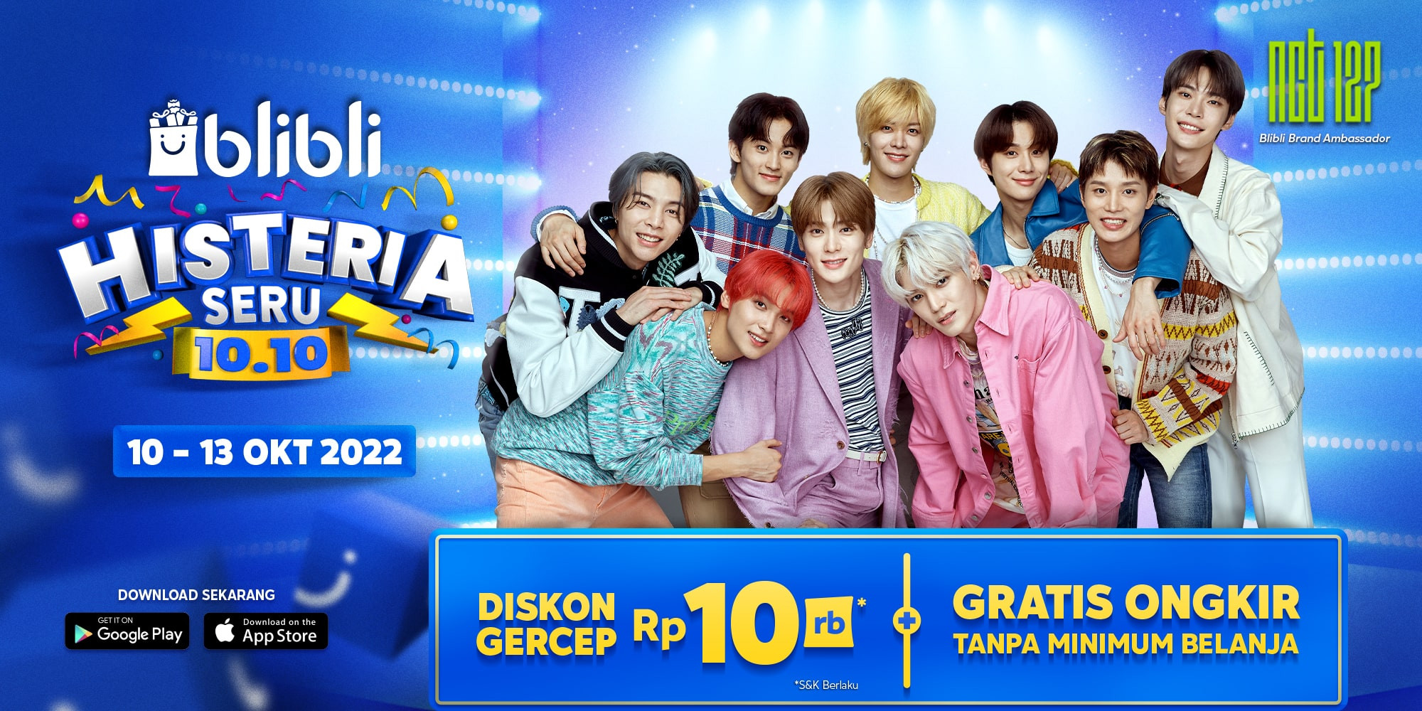 Sambut Harbolnas, Histeria Seru 10.10 Blibli Hadirkan Sederet Penawaran Menarik