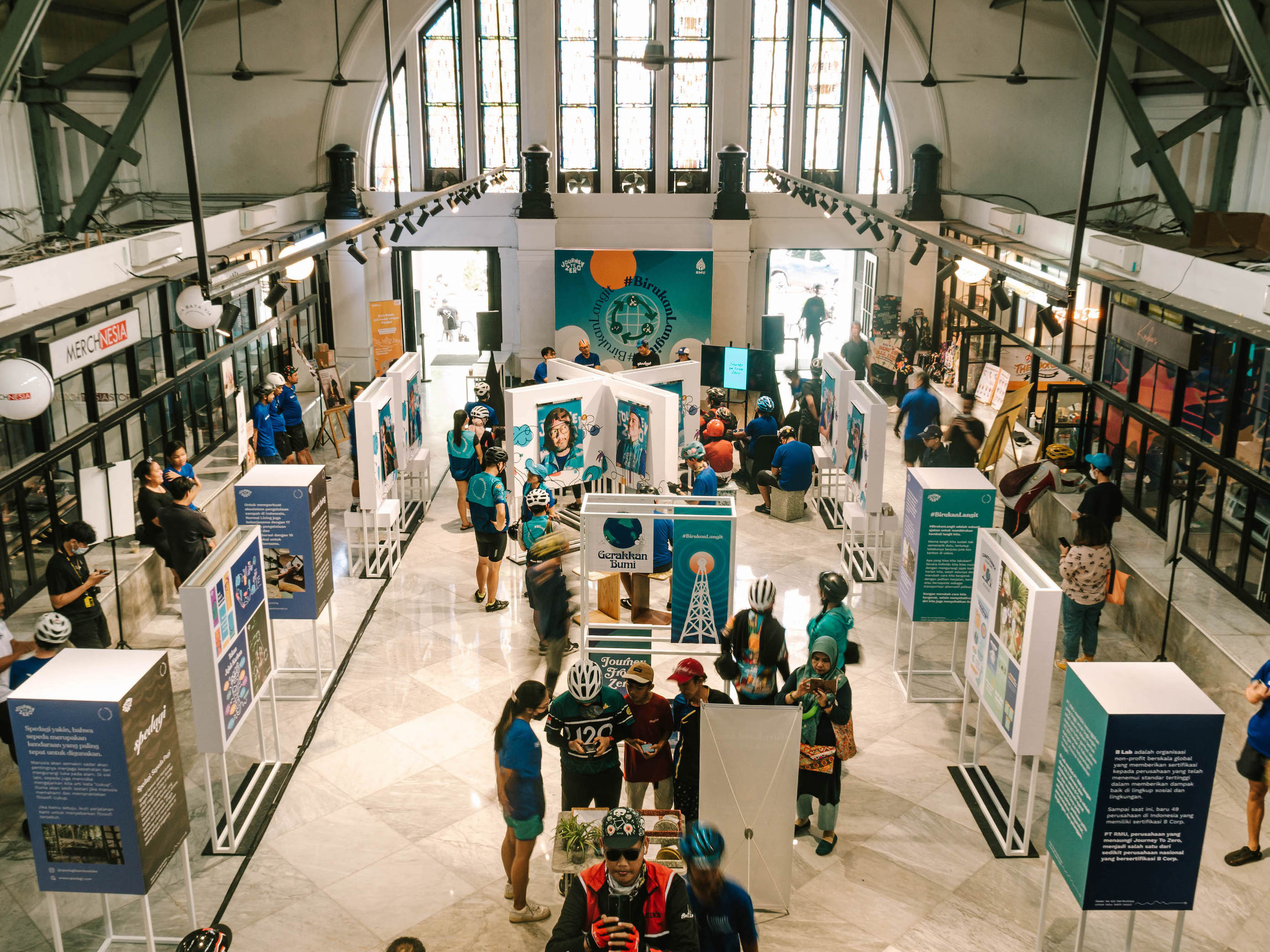 Setelah Jakarta, Kini Journey to Zero Gelar #BirukanLangit Exhibition di Yogyakarta