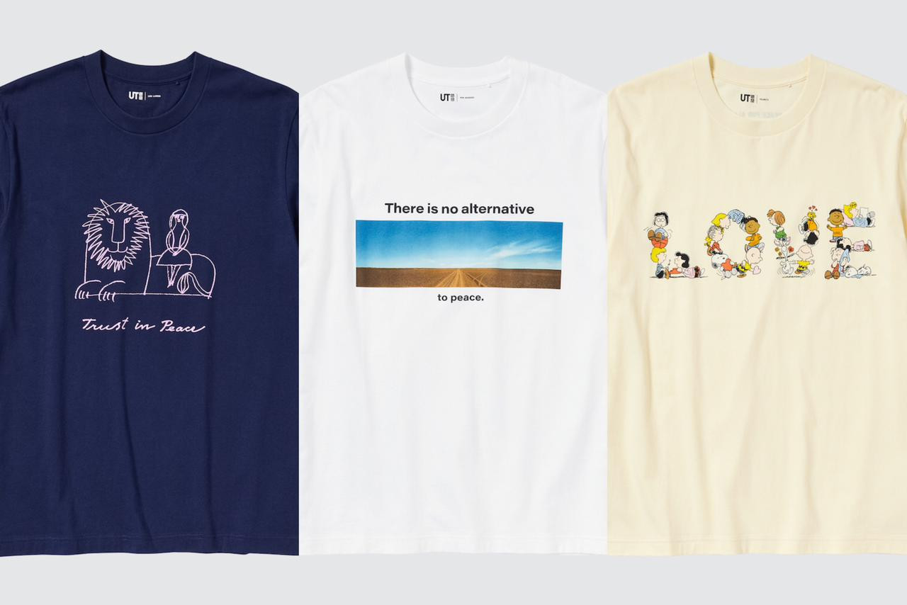 Proyek Kaus Amal UNIQLO "PEACE FOR ALL" Rilis 3 Desain Baru