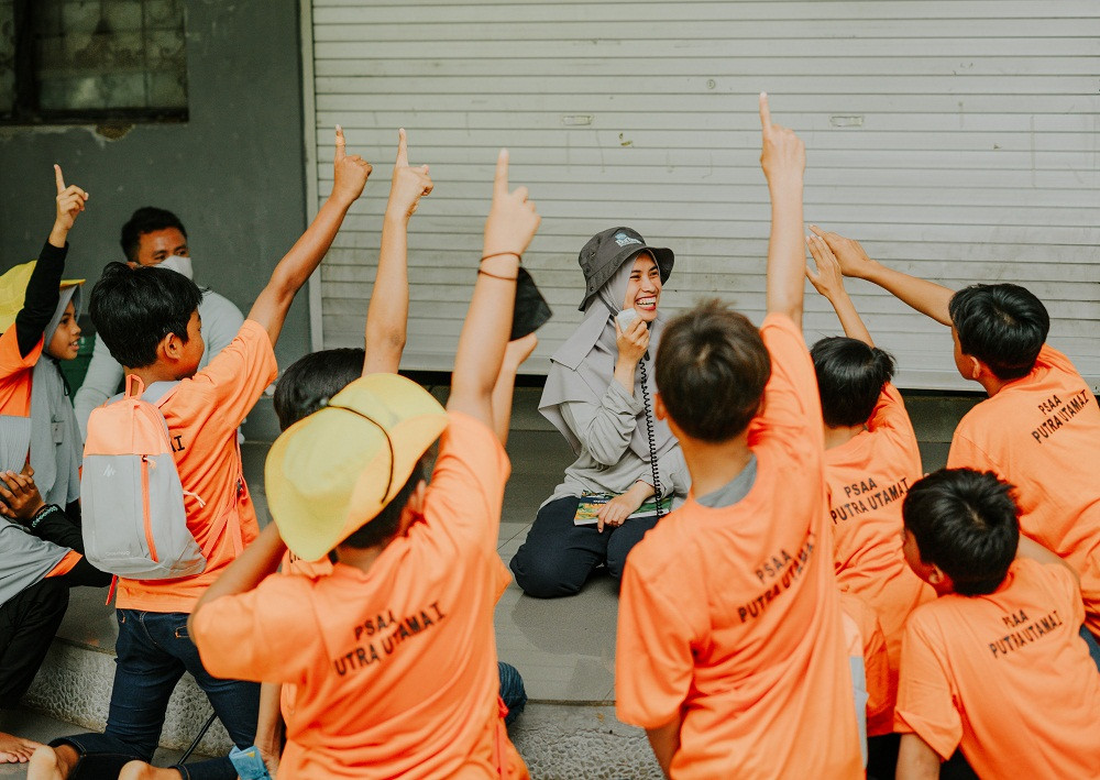 Eksplor Berbagai Satwa, Komunitas Berbagi Rasa Ajak 30 Anak Panti ke Ragunan