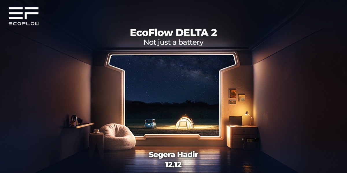 Solusi Listrik Padam Saat WFA, EcoFlow DELTA 2 Segera Hadir di Indonesia