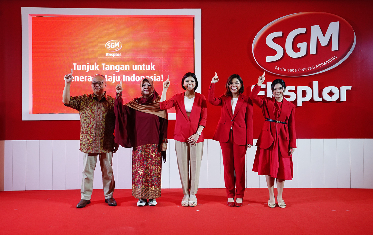Sgm Eksplor Gelar Gerakan Sosial ‘Tunjuk Tangan Untuk Generasi Maju Indonesia’