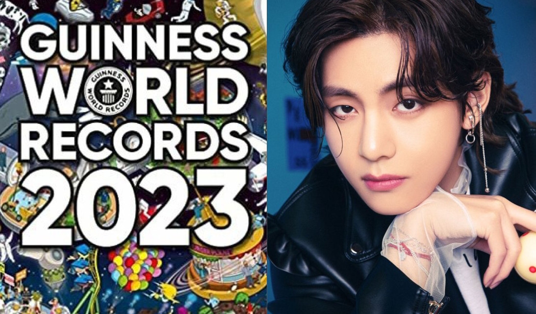 Torehkan Sejumlah Rekor, V BTS Masuk Buku Guinness World Records 2023