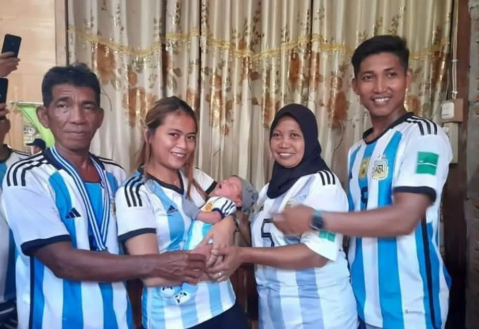 Argentina Menang Piala Dunia, Fans Indonesia Beri Nama Cucunya Muhammad Messi
