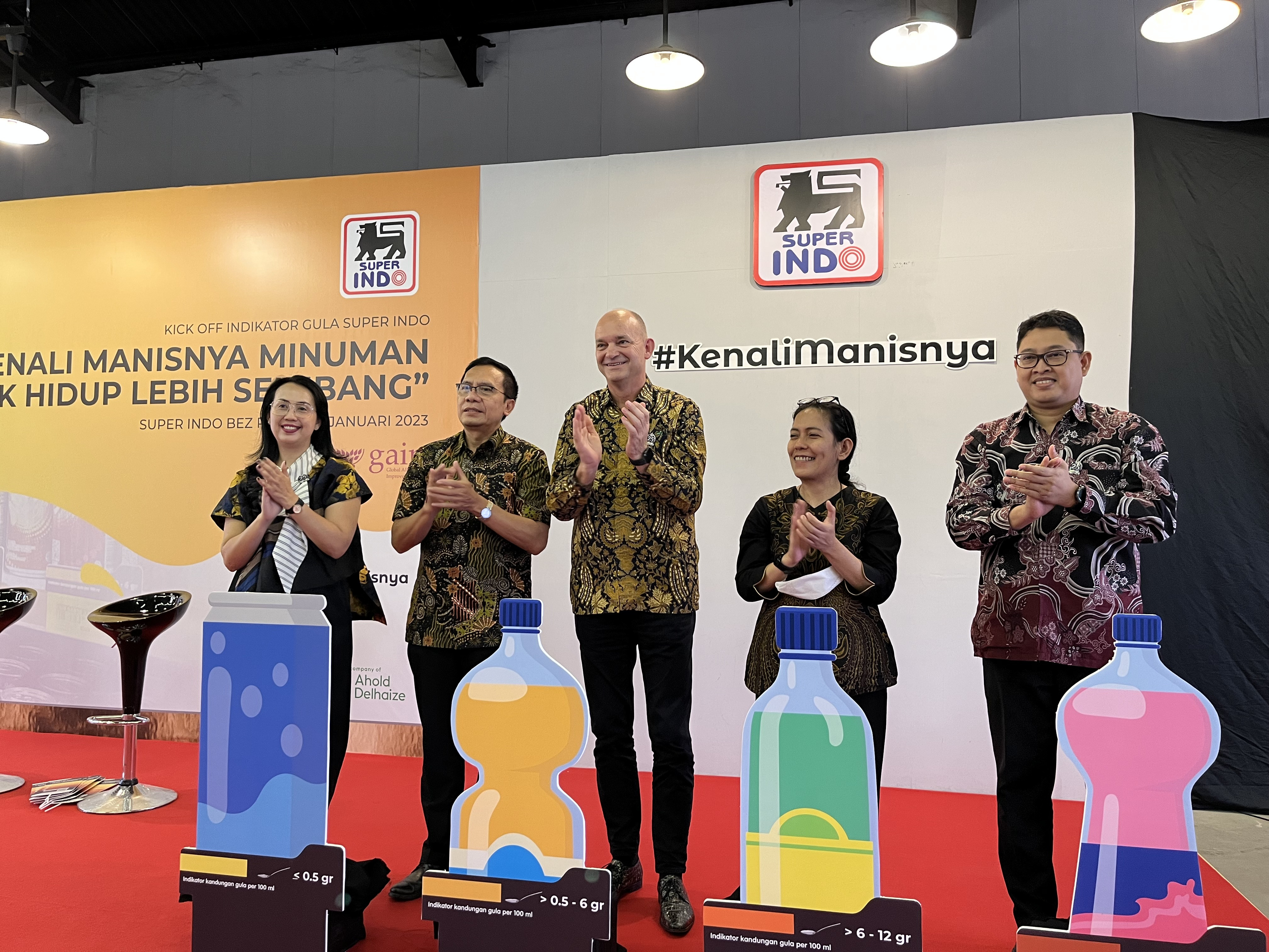 Super Indo Luncurkan Indikator Kandungan Gula Pada Produk Minuman
