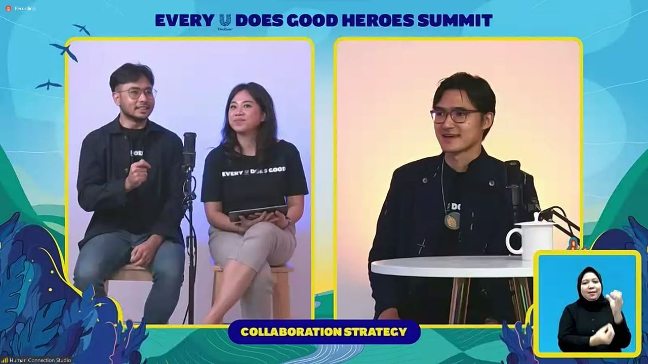 “Every U Does Good Heroes Summit” Dorong 100 Anak Muda Jadi Sociopreneurs