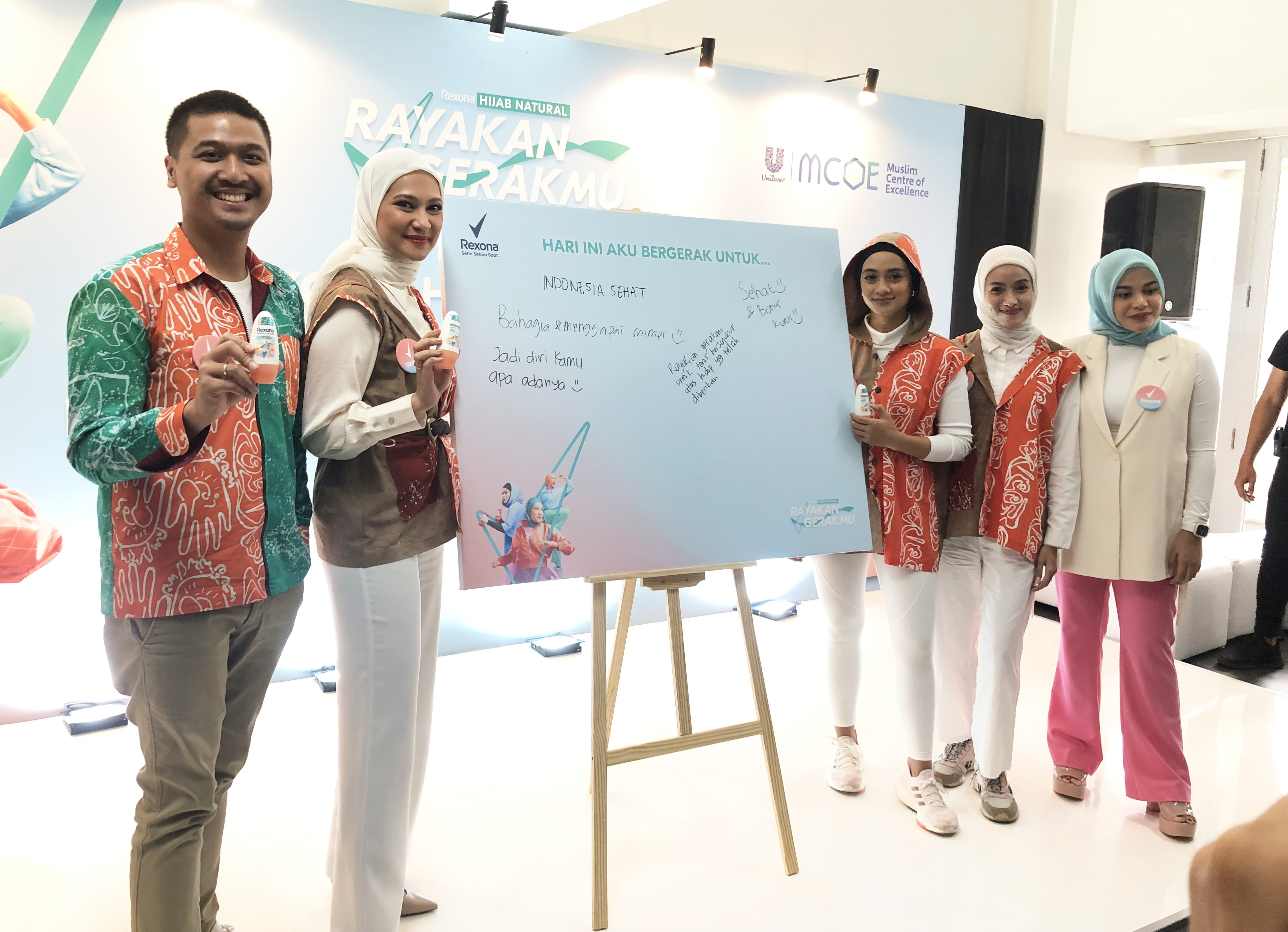 Rexona Hijab Natural Gelar “Rayakan Gerakmu Fest”, Ajak Hijabers Indonesia Bergerak