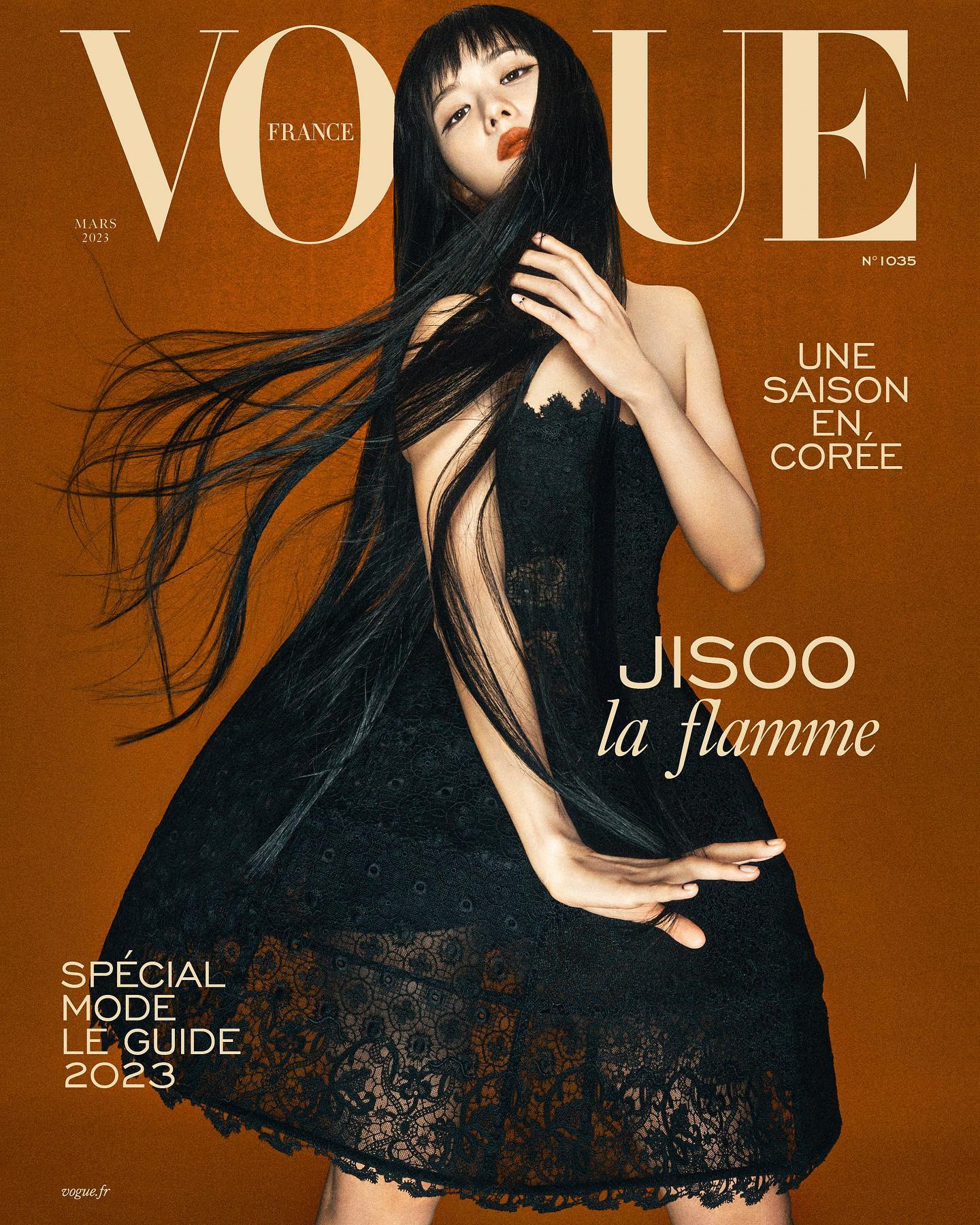 Memesona, Jisoo Blackpink Jadi Idol K-Pop Pertama Hiasi Cover Majalah Vogue Prancis