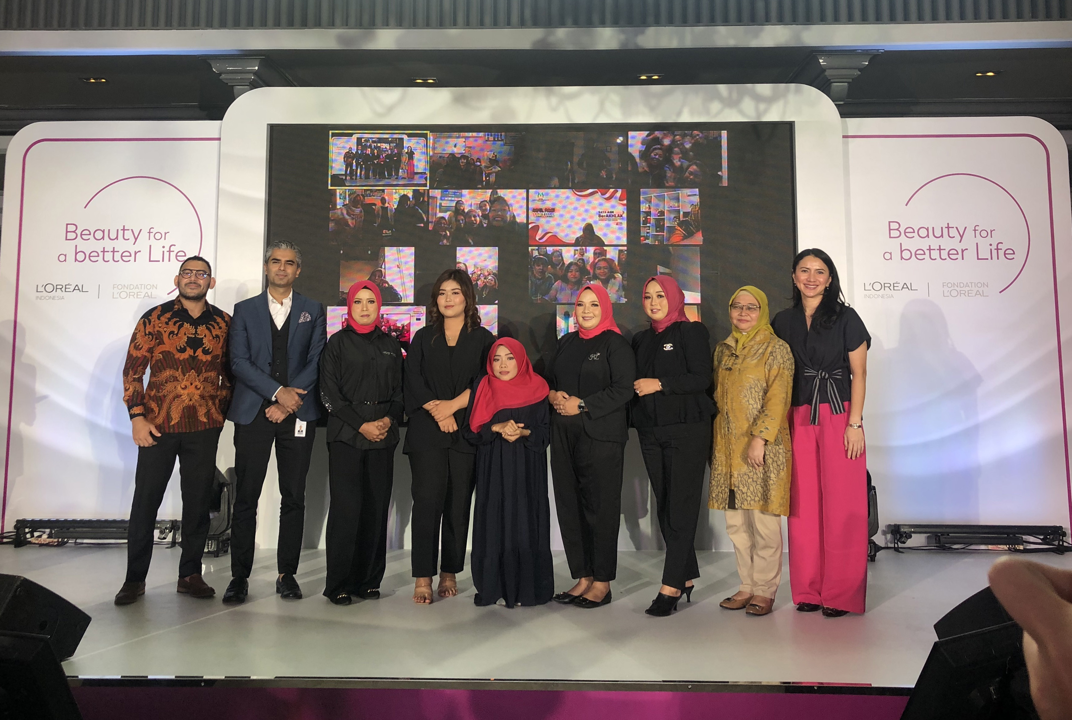 L’oreal Indonesia Rayakan 1 Dekade "Beauty For A Better Life"