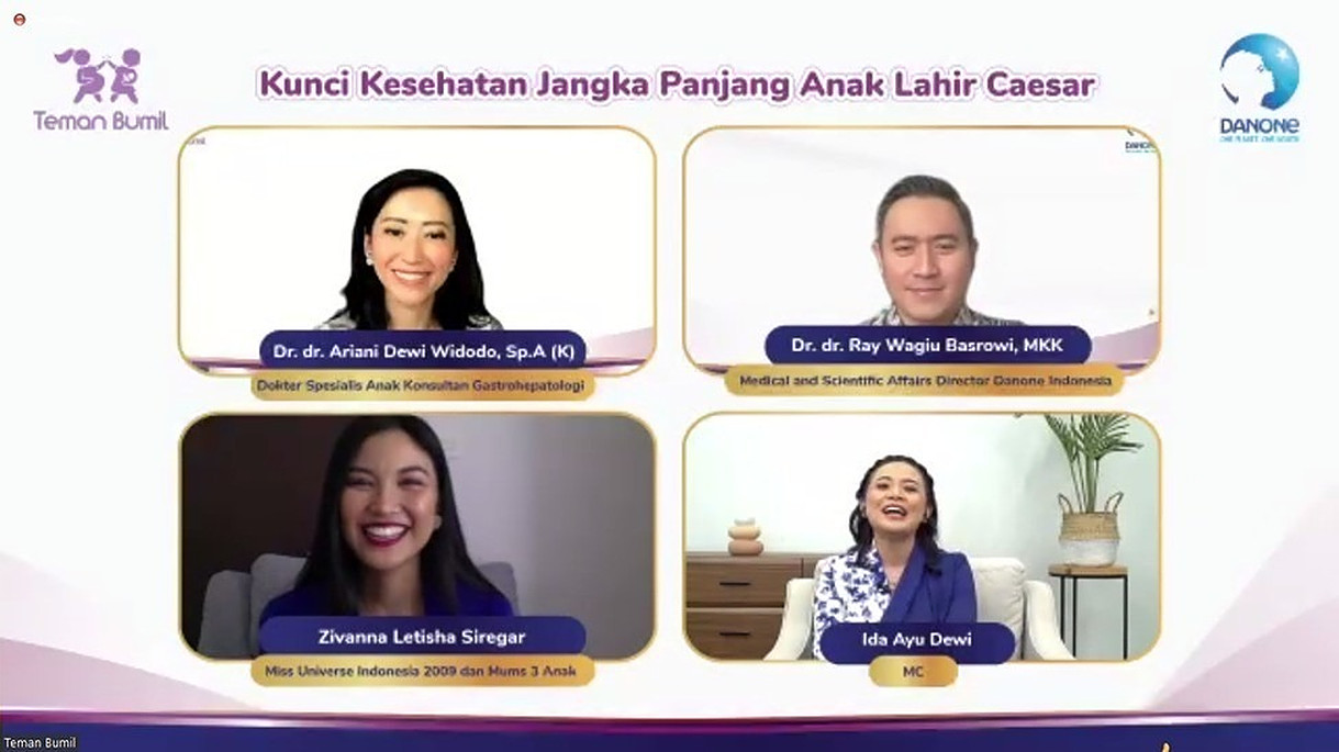 Danone Indonesia Gencarkan Kampanye Digital Untuk Perluas Edukasi Kesehatan Anak Kelahiran Caesar