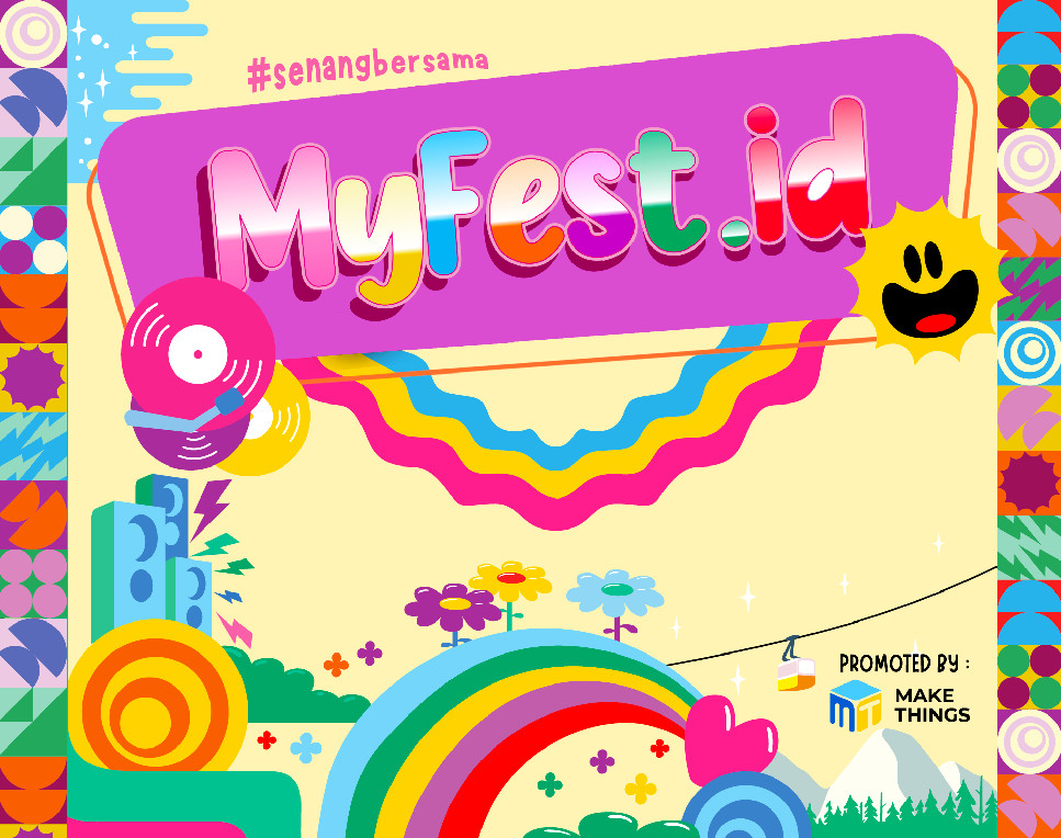 #Senangbersama, Festival Musik 1 Hari "Myfest.id" Siap Digelar