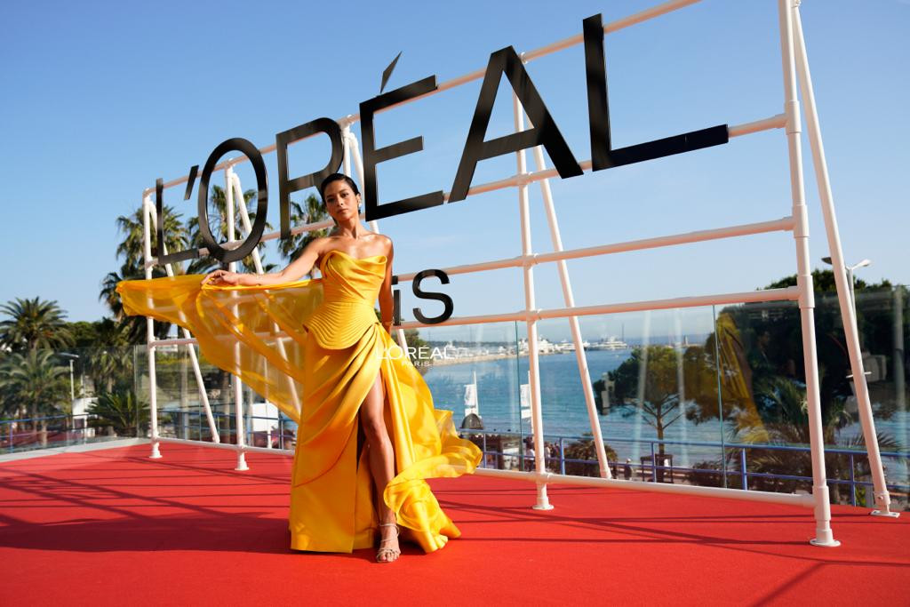 Putri Marino Curi Perhatian Mewakili L'oréal Paris Di Cannes Film Festival 2023