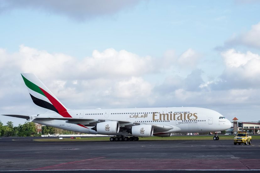 Pesawat A380 Emirates Cetak Sejarah Dalam Penerbangan Indonesia