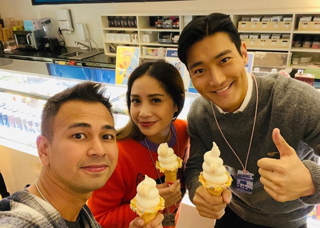 Luangkan Waktu di Tengah Kesibukan, Siwon Hampiri Raffi-Nagita: Demi Bestie!