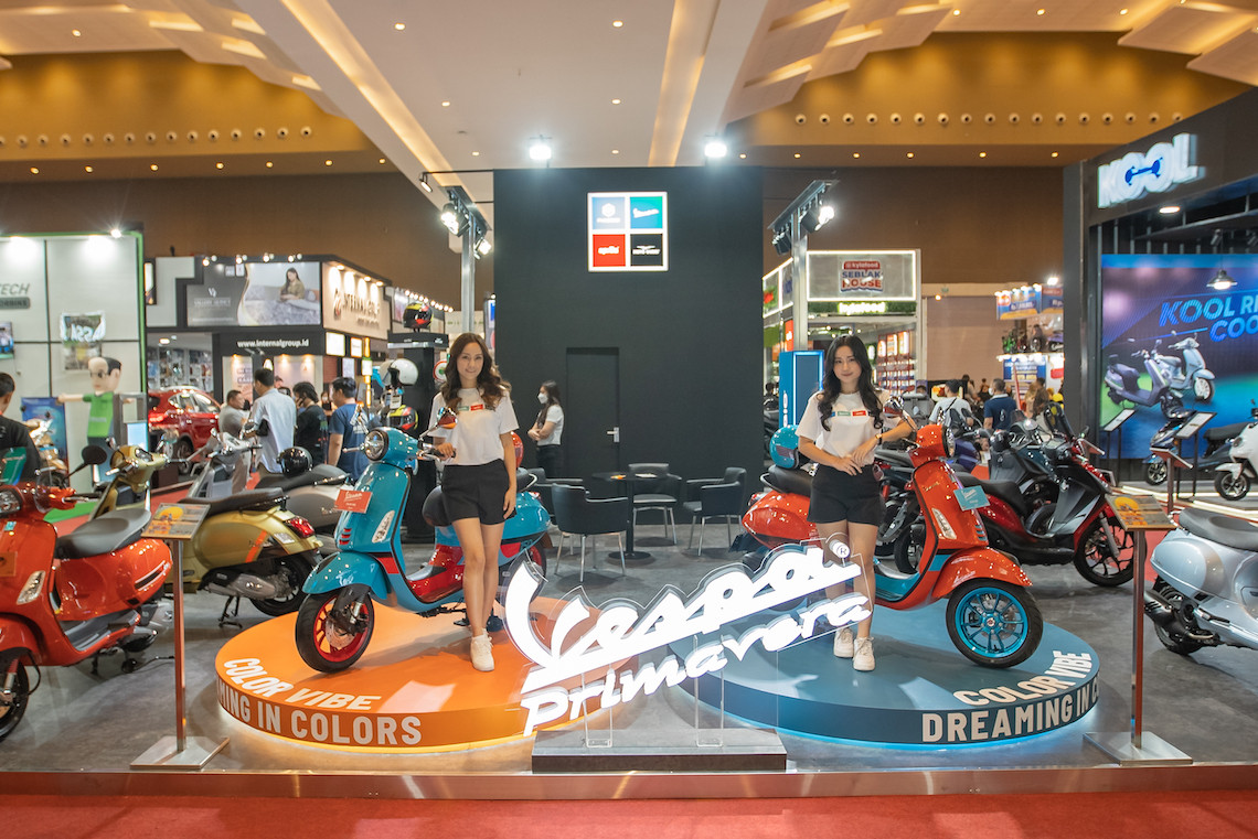 Vespa hingga Moto Guzzi Tawarkan Produk Ungulan di Jakarta Fair 2023