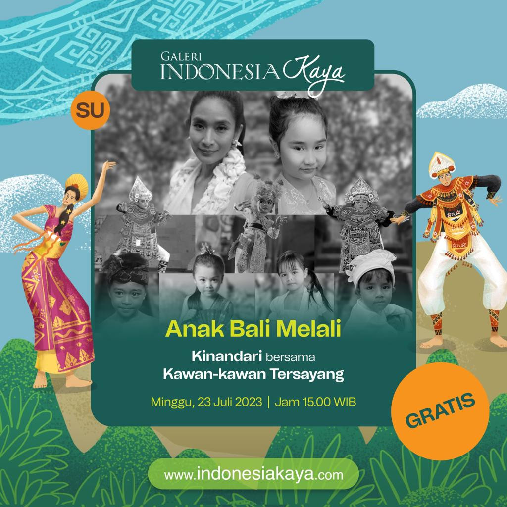 Rayakan Hari Anak, Galeri Indonesia Kaya Hadirkan Dua Pertunjukan Akhir Pekan Ini!