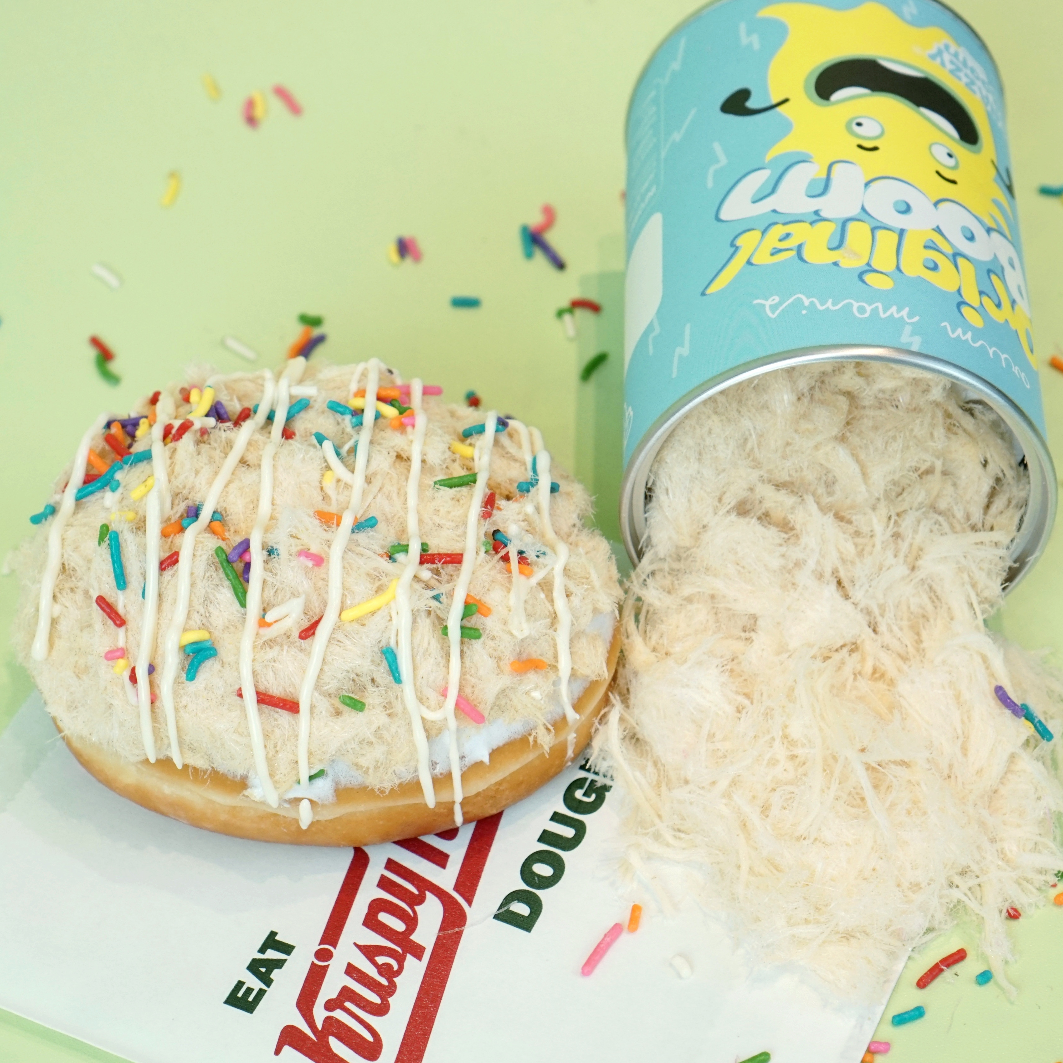 Bersama Snazzy Boom, Krispy Kreme Rayakan Hari Kemerdekaan dengan Topping "Rambut Nenek"