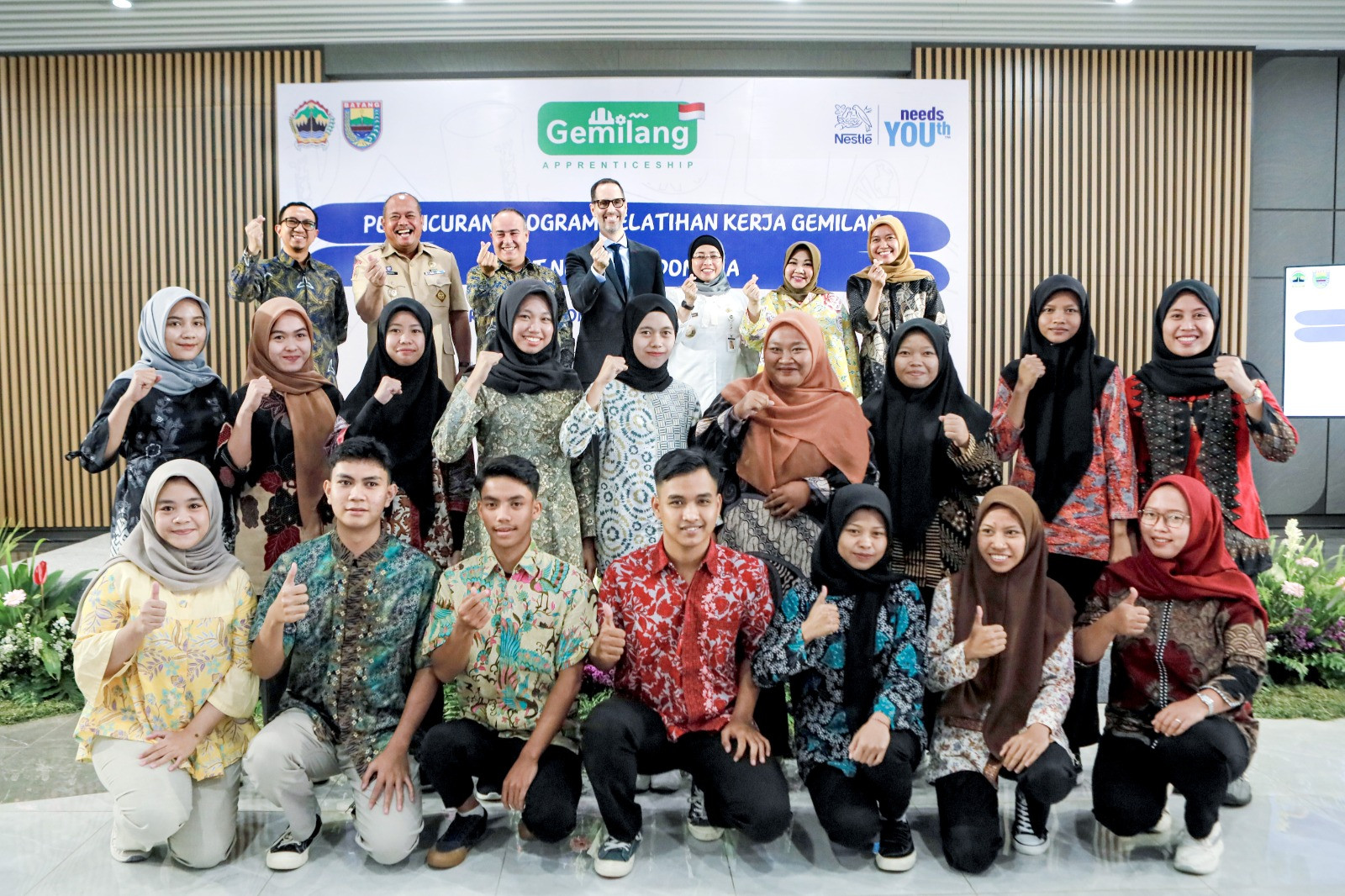 Nestlé Indonesia X Pemerintah Kabupaten Batang Luncurkan Program Pelatihan Kerja