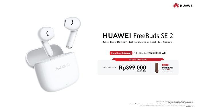 Huawei Freebuds Se 2 Sudah Bisa Didapatkan Eksklusif Secara Online