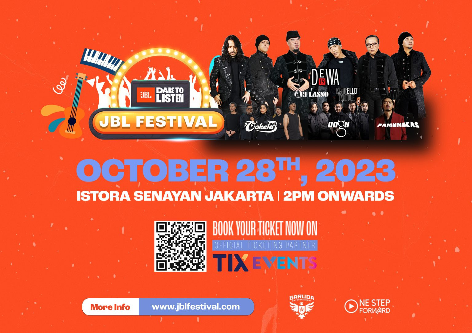 "Dare to Listen", JBL Festival Hadir Kali Pertama di Jakarta