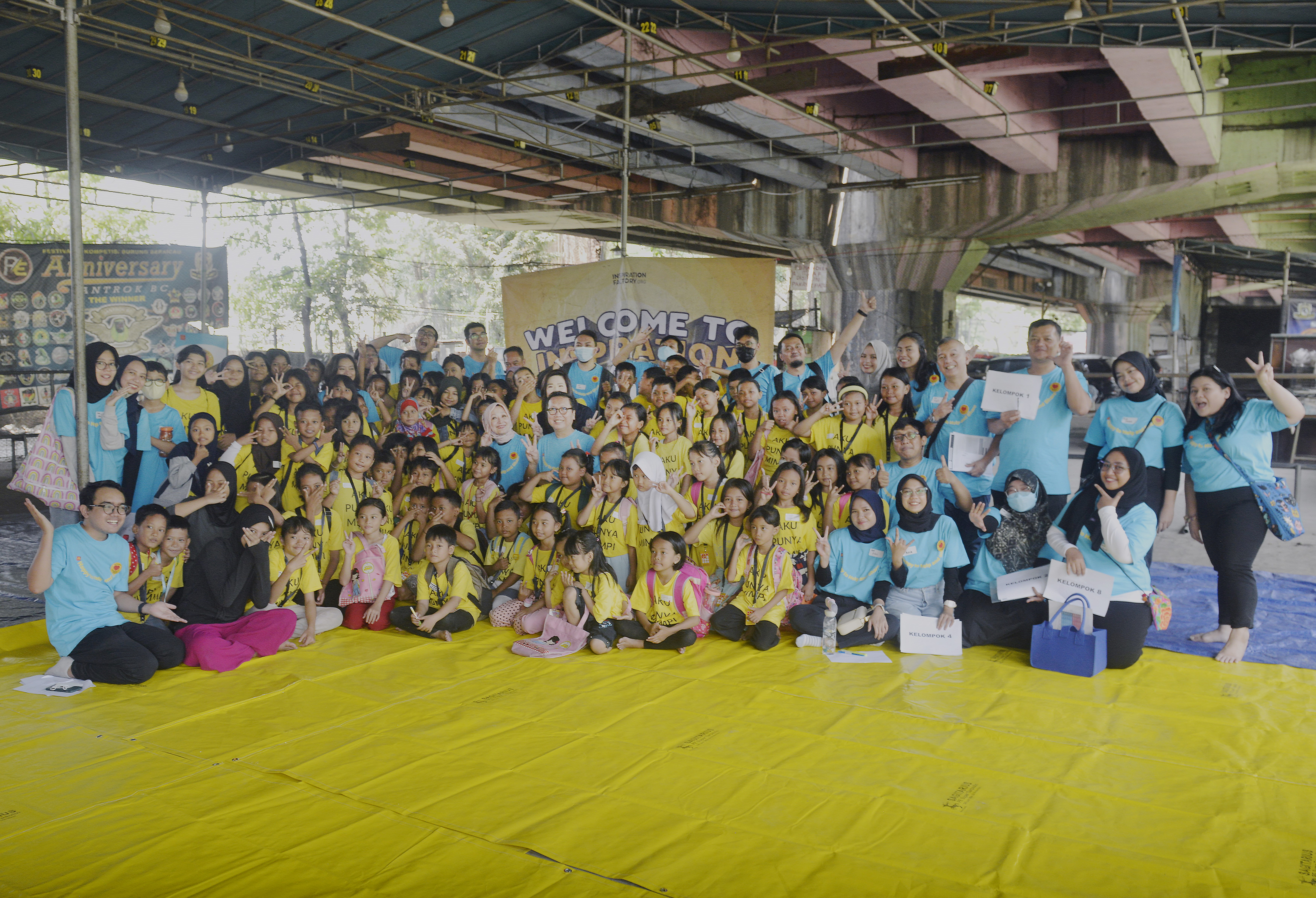 Mcdonald's Indonesia & Inspiration Factory Foundation Dorong Literasi Baca Tulis Komunitas Anak Marginal