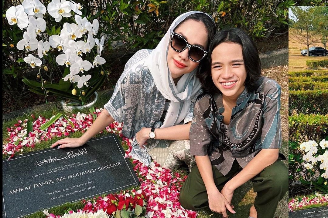 Peringati Hari Ulang Tahun Mendiang Ashraf Sinclair, Bcl: Dear You