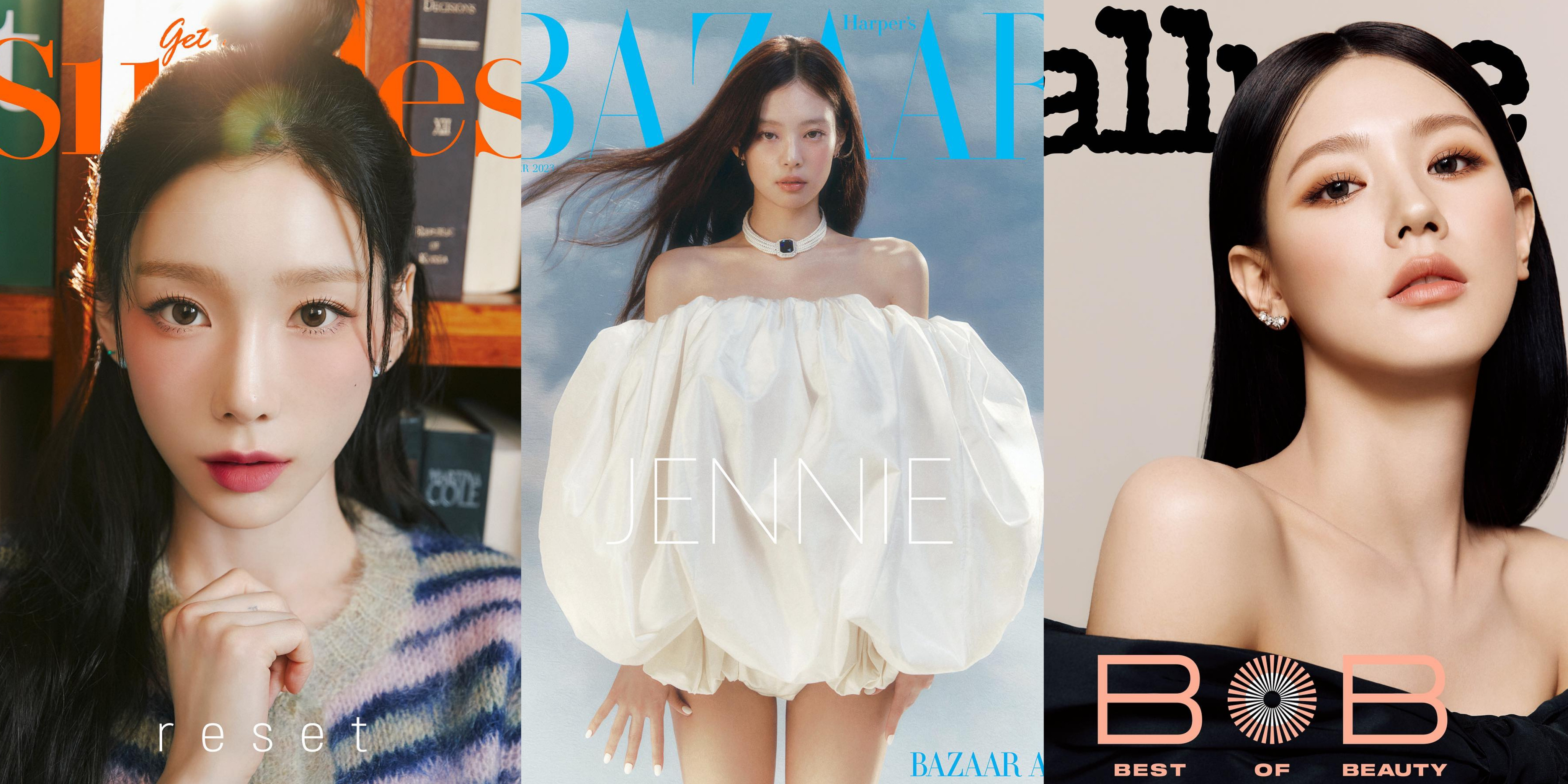 7 Idol K-Pop Tampil Memesona Dalam Cover Majalah Berbeda Edisi Oktober 2023